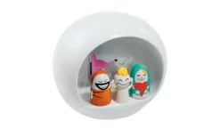 Julkrubba Presepe Vit