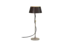 Karl 925 Bordslampa Läder Låg