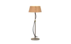 Karl 925 Bordslampa Läder Låg