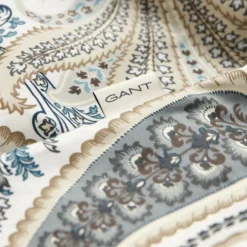 Key West Paisley Påslakan Enkelt Dark Putty