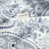 Key West Paisley Påslakan Enkelt Heather Grey