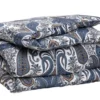 Key West Paisley Påslakan Enkelt Sateen Blue