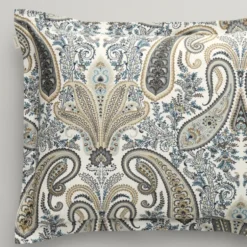 Key West Paisley Örngott Dark Putty