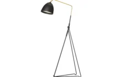 Lean Golvlampa Svart