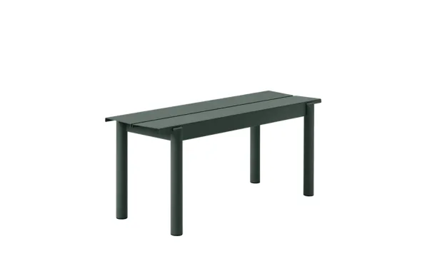 Linear Steel Bänk Utemöbel
