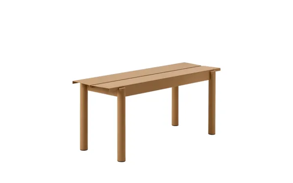 Linear Steel Bänk Utemöbel