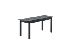 Linear Steel Bänk Utemöbel