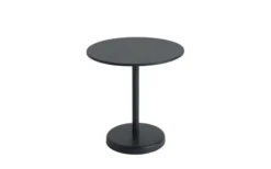 Linear Steel Cafébord Runt
