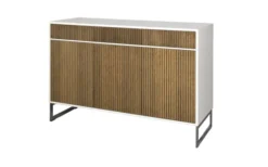Line Burned Walnut Skänk Hög