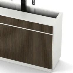 Line Burned Walnut TV-Lift