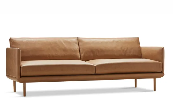 Linger 9859 Soffa Silk Läder