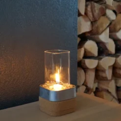 Ljusstake Stumpastaken Ettan Set Korkbotten Natur