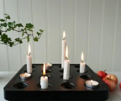 Ljusstake Stumpastaken Svart Original