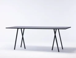 Loop Stand Table Matbord Svart
