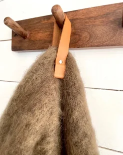 Magnetisk Handdukshängare Läder Large