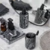 Marble Tandborsthållare Black/Grey