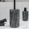 Marble Toalettborste Black/Grey