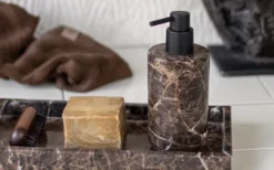 Marble Tvålpump Brown