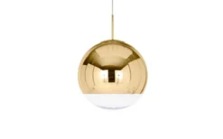 Mirror Ball Gold Taklampa