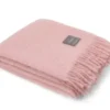 Mohair Pläd Rosé