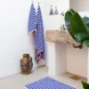 Naram Badrumsmatta Dazzling Blue & Rose