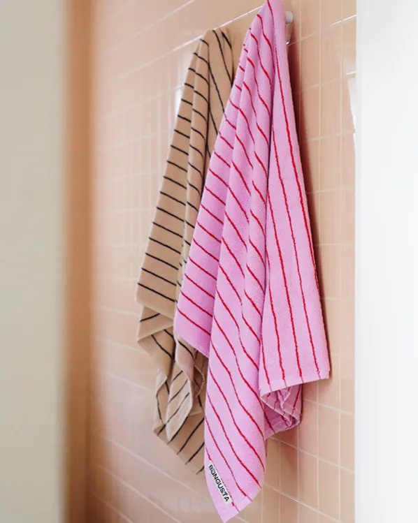 Naram Handduk Baby Pink & Ski Patrol