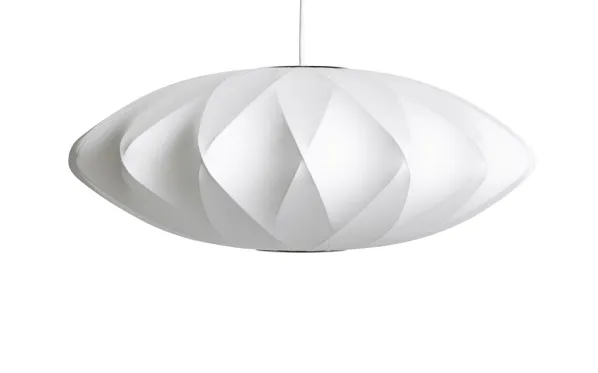 Nelson Saucer Crisscross Bubble Pendel