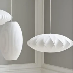 Nelson Saucer Crisscross Bubble Pendel