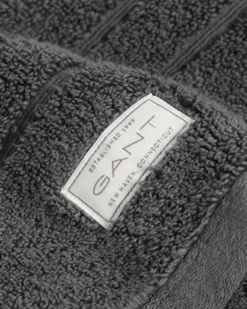 Organic Cotton Premium Handduk Anchor Grey