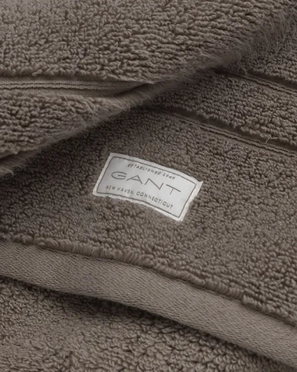 Organic Cotton Premium Handduk Cold Beige