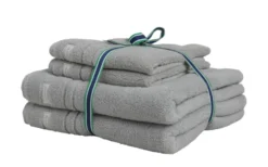 Organic Premium Handduk Heather Grey 4-Pack