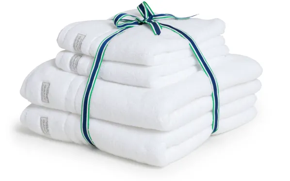 Organic Premium Handduk White 4-Pack