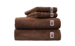 Original Towel Handduk Striped White/Tan