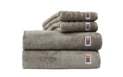 Original Towel Handduk Striped White/Tan