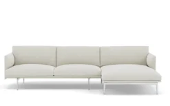 Outline 3-sits Soffa Schäslong