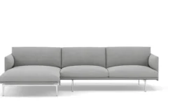 Outline 3-sits Soffa Schäslong