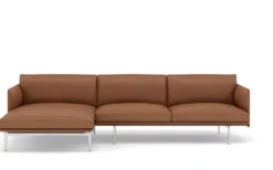 Outline 3-sits Soffa Schäslong