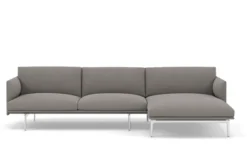 Outline 3-sits Soffa Schäslong