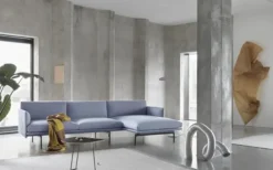 Outline 3-sits Soffa Schäslong