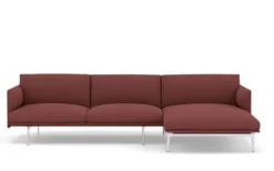 Outline 3-sits Soffa Schäslong