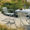 Palissade Cantilever Dining Karmstol Galvaniserad