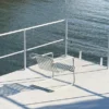 Palissade Cantilever Lounge Chair Galvaniserad