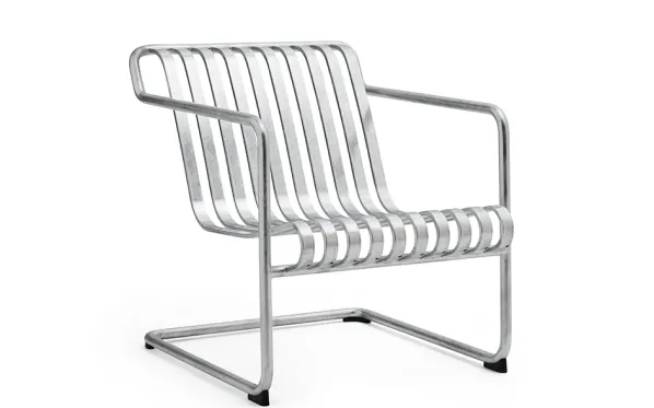 Palissade Cantilever Lounge Chair Galvaniserad