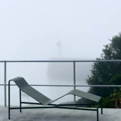 Palissade Chaise Lounge Solsäng Galvaniserad