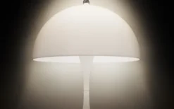 Panthella 160 Portable V3 Bordslampa Chrome Opal
