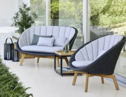 Peacock 2-sits Soffa Utemöbel
