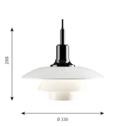 PH 3½-3 Glas Pendel