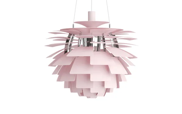 PH 60 Kotte Taklampa Pale Rose