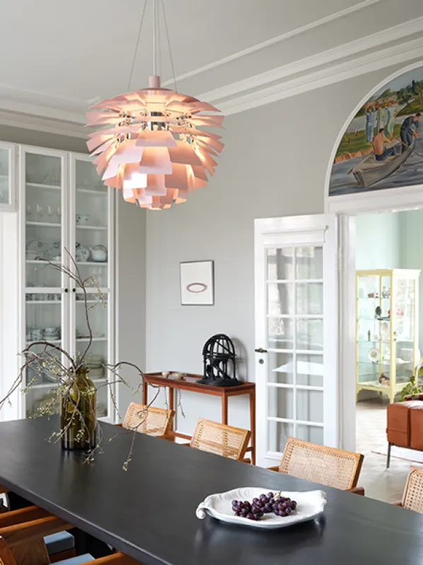 PH 60 Kotte Taklampa Pale Rose