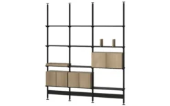 Pira G2 Golv-Tak Bundle B Svart/Ek